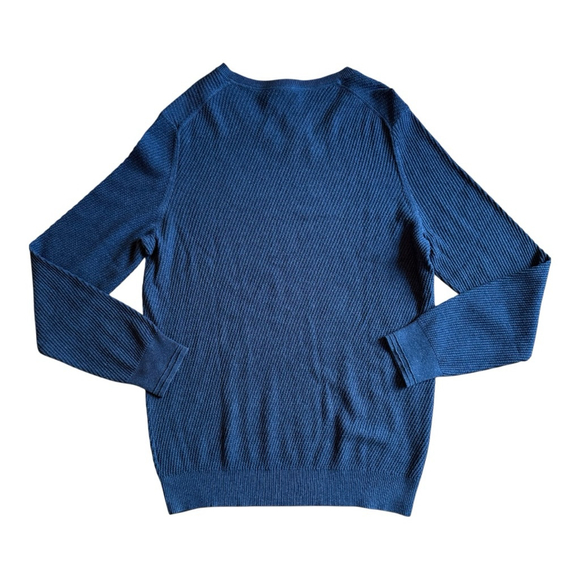 NWT Men's Jos. A. Bank Sweater Blue Tailored Fit Size XLT - Picture 6 of 8